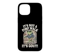 Carcasa para iPhone 15 It's Not A Pimp Walk Its Gout Retro Frog Cane