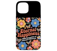 Carcasa para iPhone 15 Jehovah's Witness 2026 Convention Eternal Happiness JW ORG