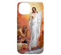 Carcasa para iPhone 15 Jesucristo predicando a los Espíritus en el Infierno de la cárcel