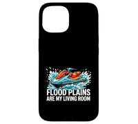 Carcasa para iPhone 15 Jet Skiing Flood Plains Are My Living Room
