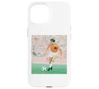 Carcasa para iPhone 15 Johan Cruyff En Acción Holanda Argentina Copa Mundial de Fútbol