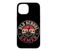 Carcasa para iPhone 15 Joystick Arcade Old School Gamer de 8 bits para Siempre