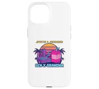 Carcasa para iPhone 15 Joystick & Juiceboxes Gen X Grandma Retro 80s 90s Gamer