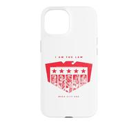 Carcasa para iPhone 15 Judge Dredd: Yo Soy la Ley (Eagle Emblem), cómic del 2000 d.C.