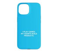 Carcasa para iPhone 15 Juego Juegos Mis Agentes Construir Productos Jugadores Hackathons Meme