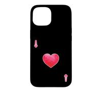 Carcasa para iPhone 15 Jugando a Las Cartas Ace of Hearts Skat Poker