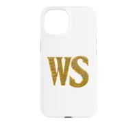 Carcasa para iPhone 15 Jugar Títulos Comedias Historias Tragedias Bard Initials
