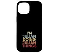 Carcasa para iPhone 15 Julian Name Julian Personalized Name First Given