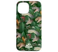 Carcasa para iPhone 15 Jurassic World Dinosaurs in The Wild All-Over Print