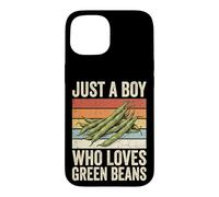 Carcasa para iPhone 15 Just A Boy Who Loves Green Beans