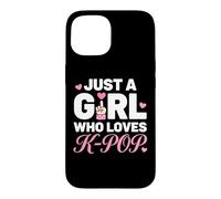 Carcasa para iPhone 15 Just A Girl Who Loves K-Pop
