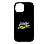 Carcasa para iPhone 15 Just a Girl Who Loves Pickleball Cute Women's Pickleball