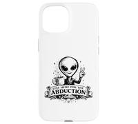 Carcasa para iPhone 15 Just Here For The Abduction: Divertida Ropa alienígena