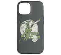 Carcasa para iPhone 15 Justice League Green Arrow Right on Target