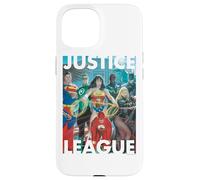 Carcasa para iPhone 15 Justice League Hall of Justice Painting
