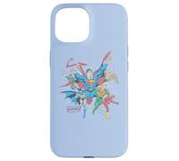 Carcasa para iPhone 15 Justice League Lead The Charge