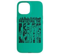 Carcasa para iPhone 15 Justice League Protecting The Earth