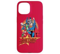 Carcasa para iPhone 15 Justice League Raise Your Fist