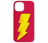 Carcasa para iPhone 15 Justice League Shazam! Logo Distressed
