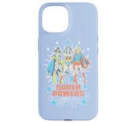 Carcasa para iPhone 15 Justice League Super Powers X3