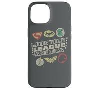 Carcasa para iPhone 15 Justice League Symbols