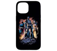 Carcasa para iPhone 15 Justice League Take a Stand