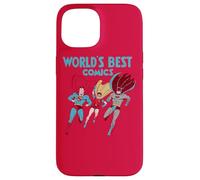 Carcasa para iPhone 15 Justice League World'S Best
