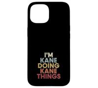 Carcasa para iPhone 15 Kane Name Kane Personalized Name First Given