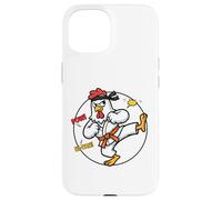 Carcasa para iPhone 15 Karate Taekwondo Judo Kung Fu Chicken Rooster Gift Hombres Mujeres