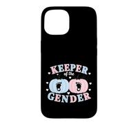 Carcasa para iPhone 15 Keeper of The Gender Reveal Baby Pumpkin Pink Or Blue