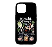 Carcasa para iPhone 15 Kimchi by Maangchi Cultura Coreana Amante de la Comida Corea