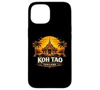 Carcasa para iPhone 15 KOH Tao Tailandia Sunset Island Viajes Diseño