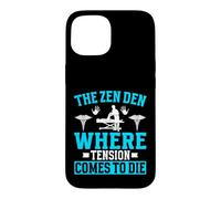 Carcasa para iPhone 15 La guarida Zen Donde la tensión Viene a Morir Masajista