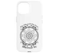 Carcasa para iPhone 15 La Rueda del Año Blessed Be Witch Paganism Pagan