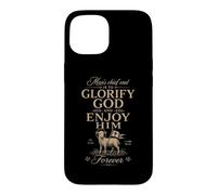 Carcasa para iPhone 15 La teología reformada glorifica a Dios Christian Westminster Cita