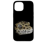 Carcasa para iPhone 15 Lagarto Gecko dibujando a geco Leopardo