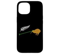 Carcasa para iPhone 15 Laser Kiwi Flag New Zealand Flag