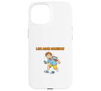 Carcasa para iPhone 15 Late Again, un diseño Divertido de Lucha Diaria