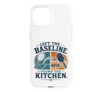 Carcasa para iPhone 15 Left The Baseline Encontró La Cocina Pickleball Tenis