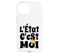 Carcasa para iPhone 15 L'Etat c'est moi - Luis XIV Cita Francesa