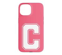 Carcasa para iPhone 15 Letra C Big Bold Capital Varsity Alfabeto Monograma