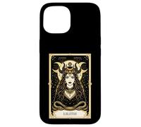 Carcasa para iPhone 15 Lilith Tarot Card Wicca Gothic Goddess Pagan Ocult