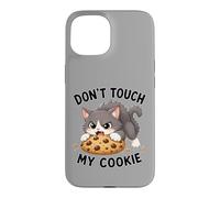 Carcasa para iPhone 15 Lindo Gato no Toque mi Galleta