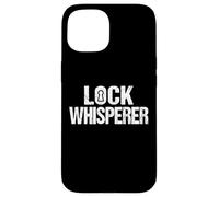 Carcasa para iPhone 15 Lock Whisperer Key Maker Lock Picker Locksmithing Locksmith