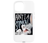 Carcasa para iPhone 15 Looney Tunes Bugs Bunny Ain't I a Stinka!
