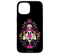 Carcasa para iPhone 15 Looney Tunes Dia de los Muertos Sylvester & Tweety Halloween