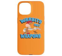 Carcasa para iPhone 15 Looney Tunes Elmer and Bugs Wabbits Not Weapons
