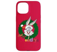 Carcasa para iPhone 15 Looney Tunes Holiday Bugs Bunny