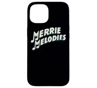 Carcasa para iPhone 15 Looney Tunes Merry Melodies Logo