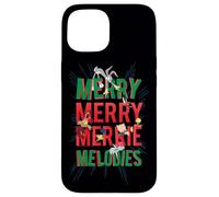 Carcasa para iPhone 15 Looney Tunes Merry Merry Melodies Christmas